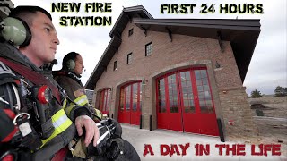 First 24 Hours in a New Fire Station  A Day in the Life [upl. by Ally577]