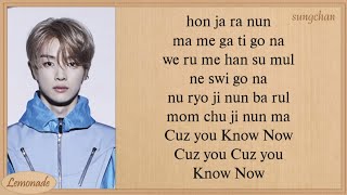 NCT U  Know Now Easy Lyrics [upl. by Aikel212]