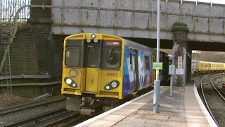 Half an Hour at 216  Birkenhead North Station 1022017  Class 507 508 terminus [upl. by Adnak]